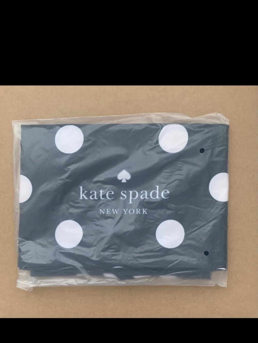 Kate Spade Black and White Polka Dot Tote Bag NWOT - Picture 4 of 4